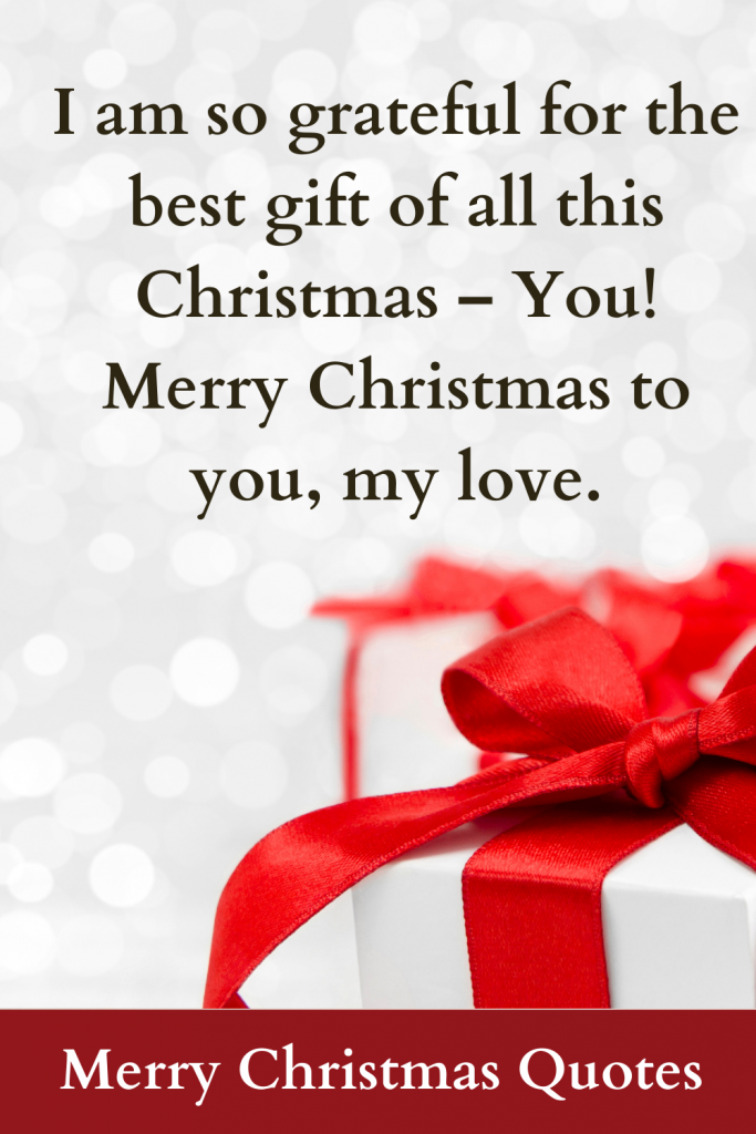 christmas quotes for love