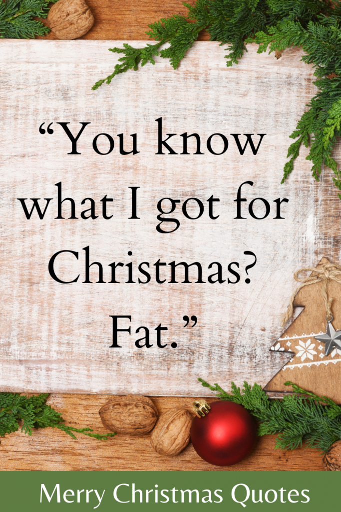funny merry christmas gift quotes