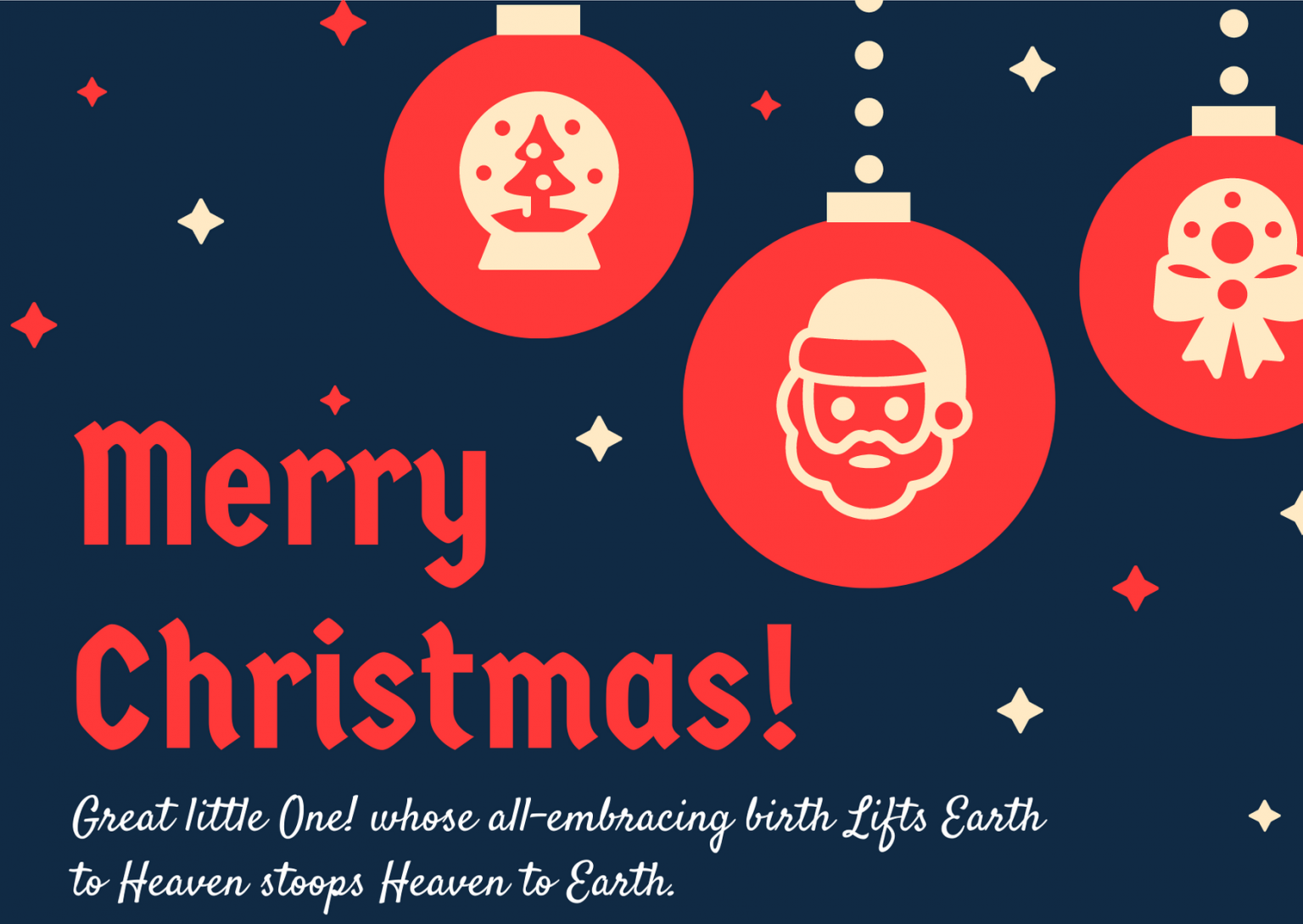 Quotes Christmas Card 