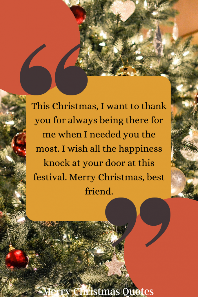 christmas quotes for dear friends