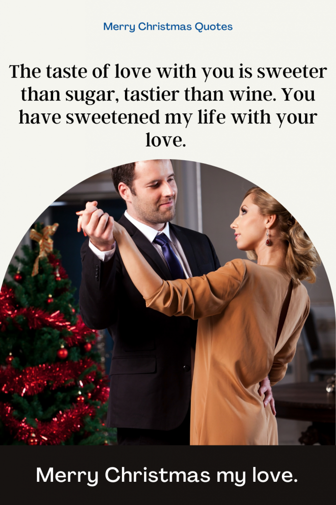 christmas quotes for the love of your life