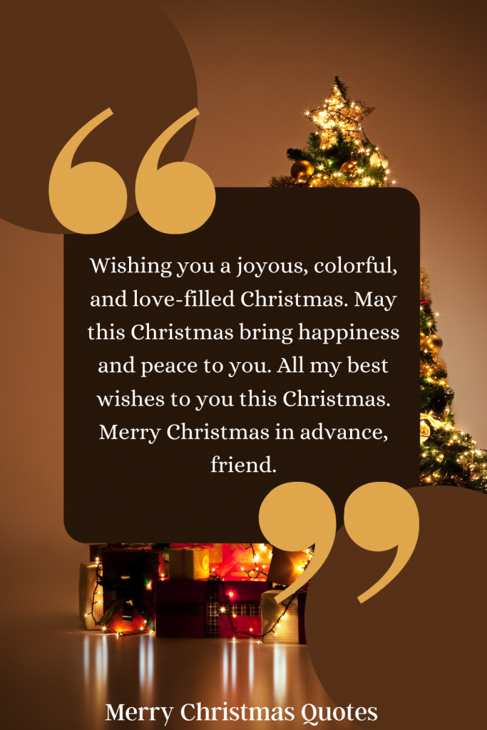 christmas quotes to friends 2020