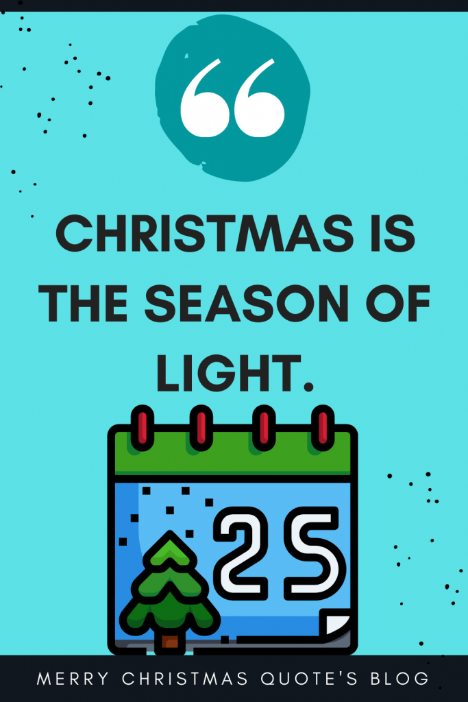 cute merry christmas light quotes