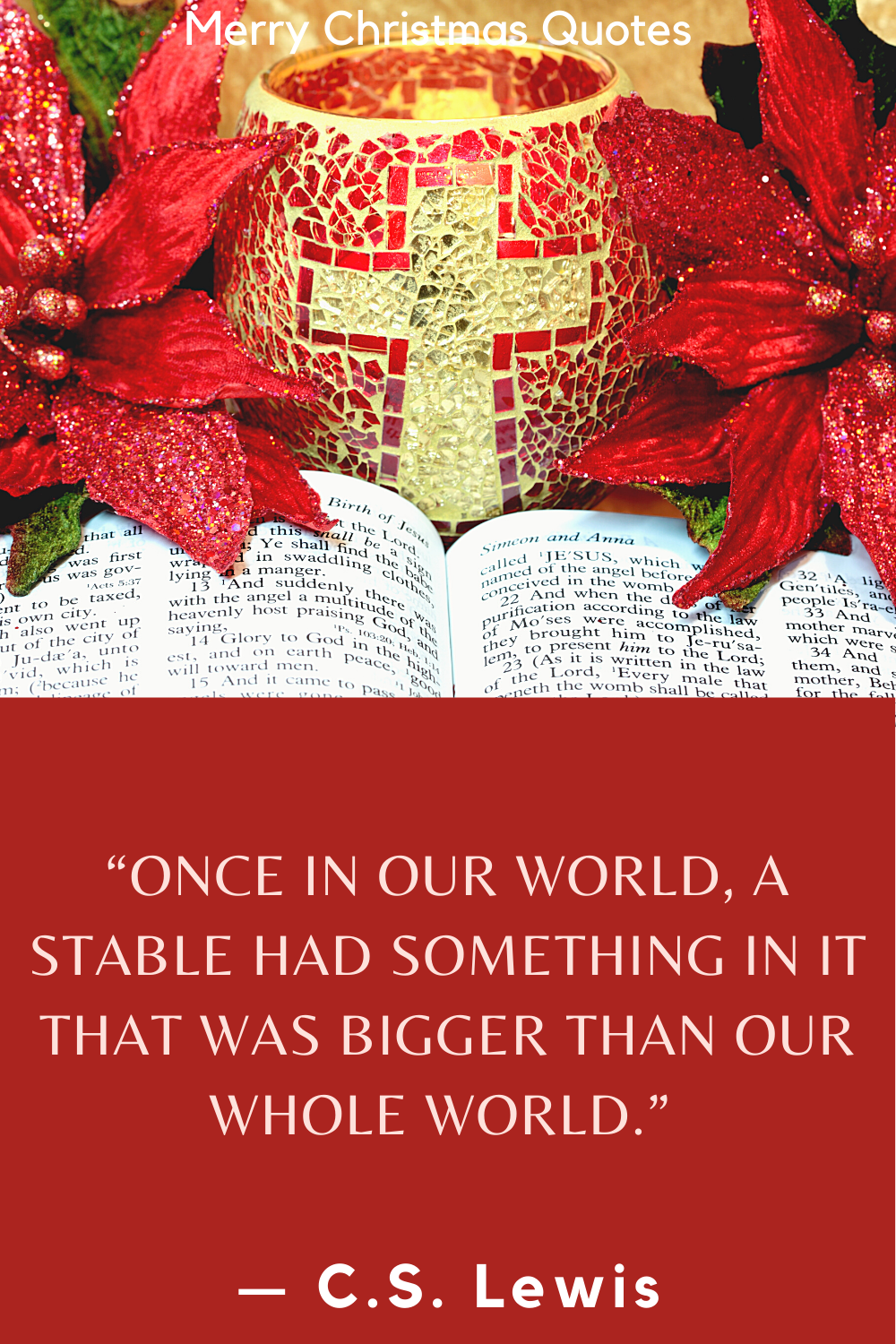 75 Best Religious Quotes About Christmas 2021