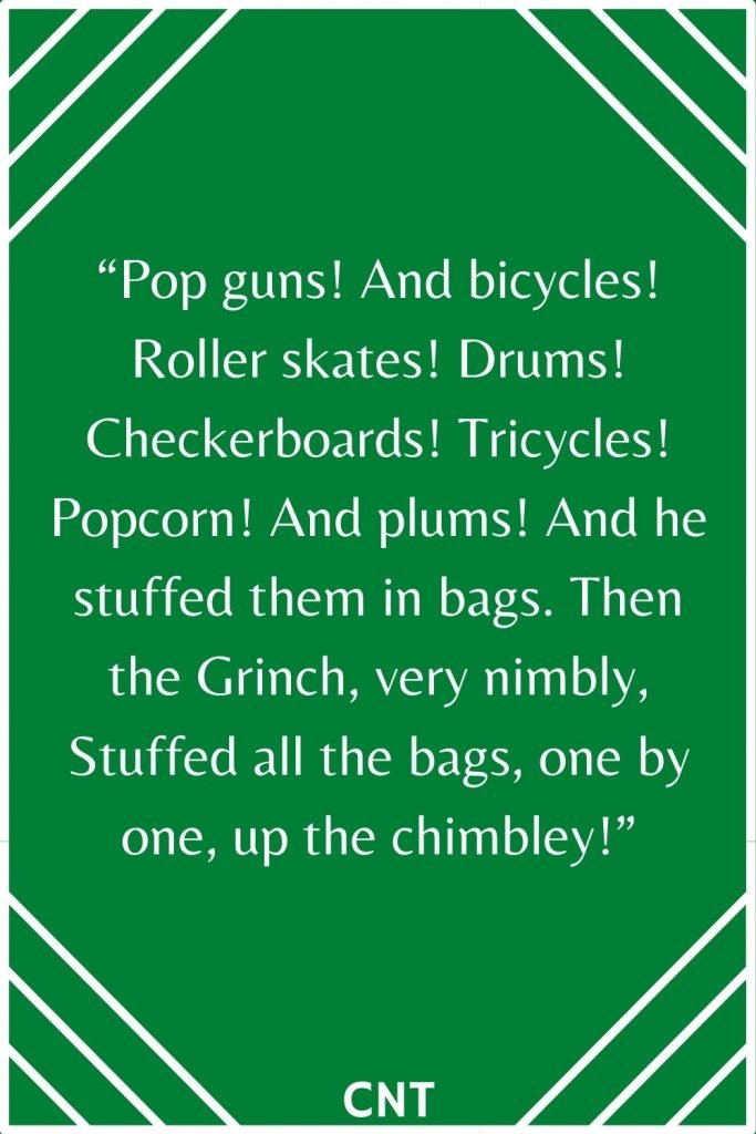grinch christmas quotes short