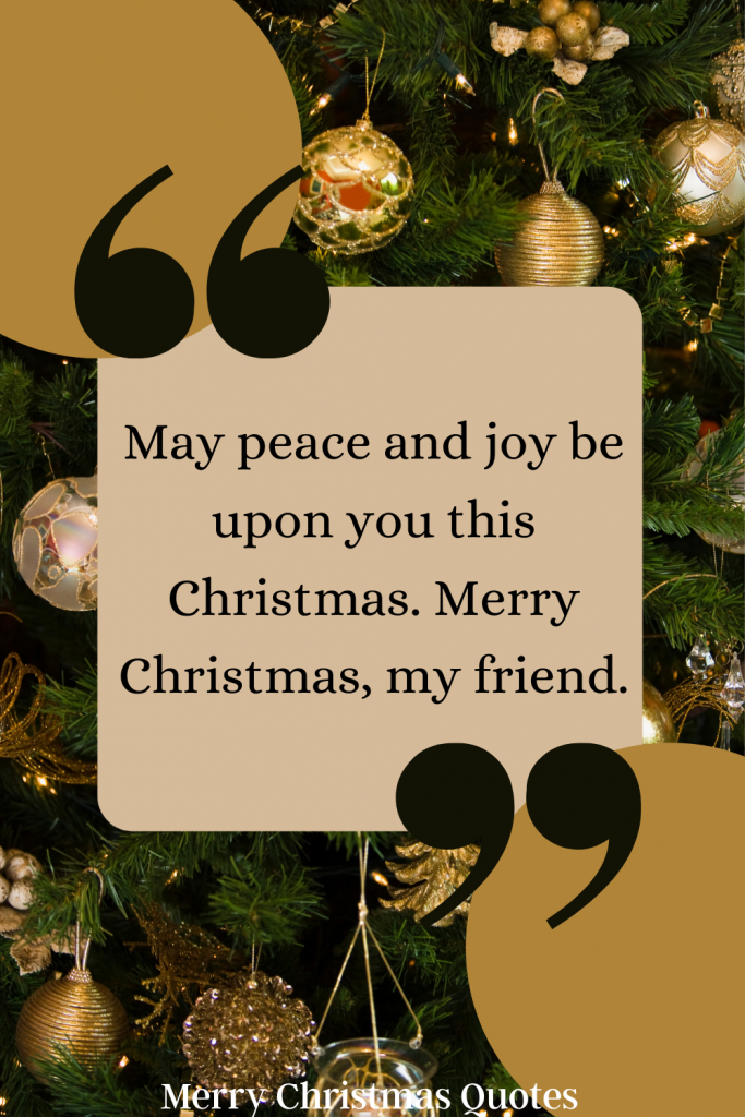 quotes about friends and christmas