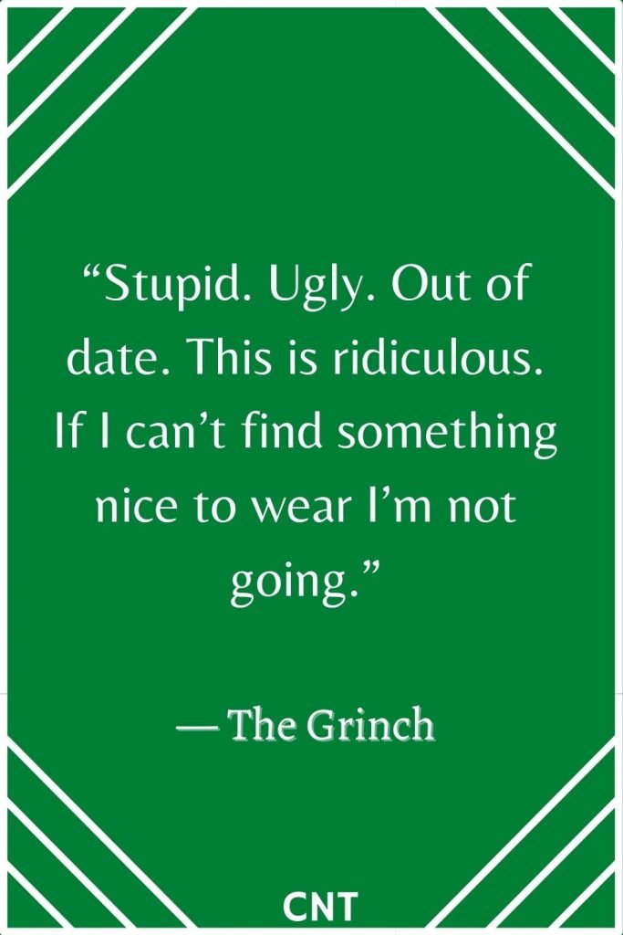 the grinch christmas quotes